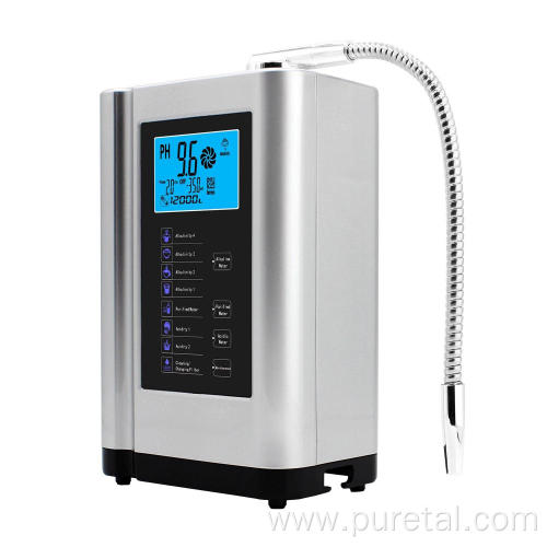 portable kitchen hydrogen water ionizer machine